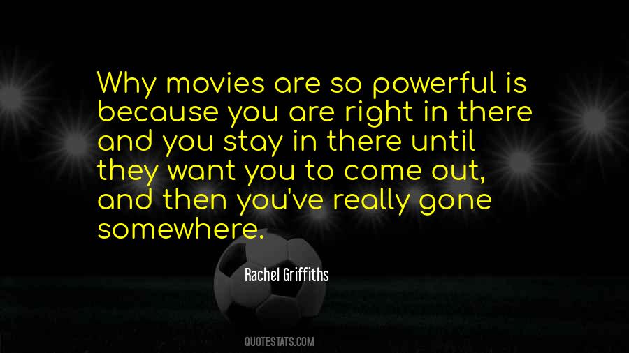 Rachel Griffiths Quotes #1292167