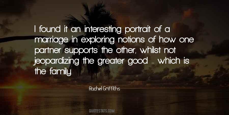 Rachel Griffiths Quotes #838518