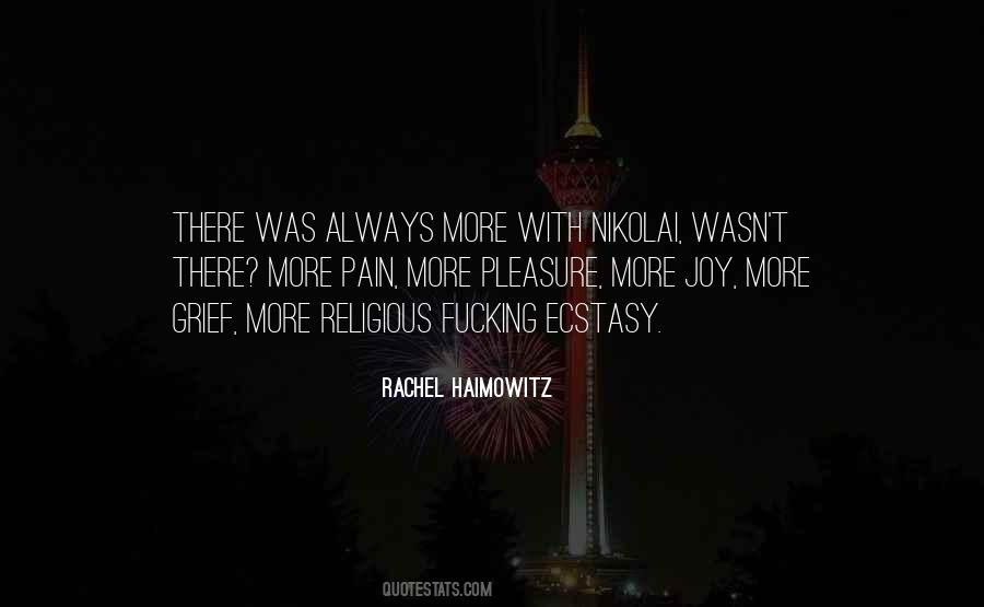 Rachel Haimowitz Quotes #1120886