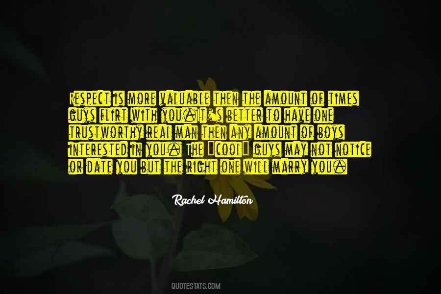 Rachel Hamilton Quotes #965655
