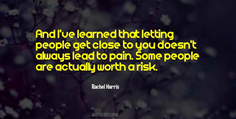 Rachel Harris Quotes #860898