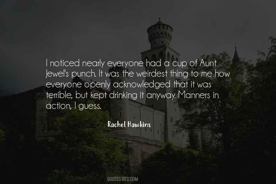 Rachel Hawkins Quotes #219468