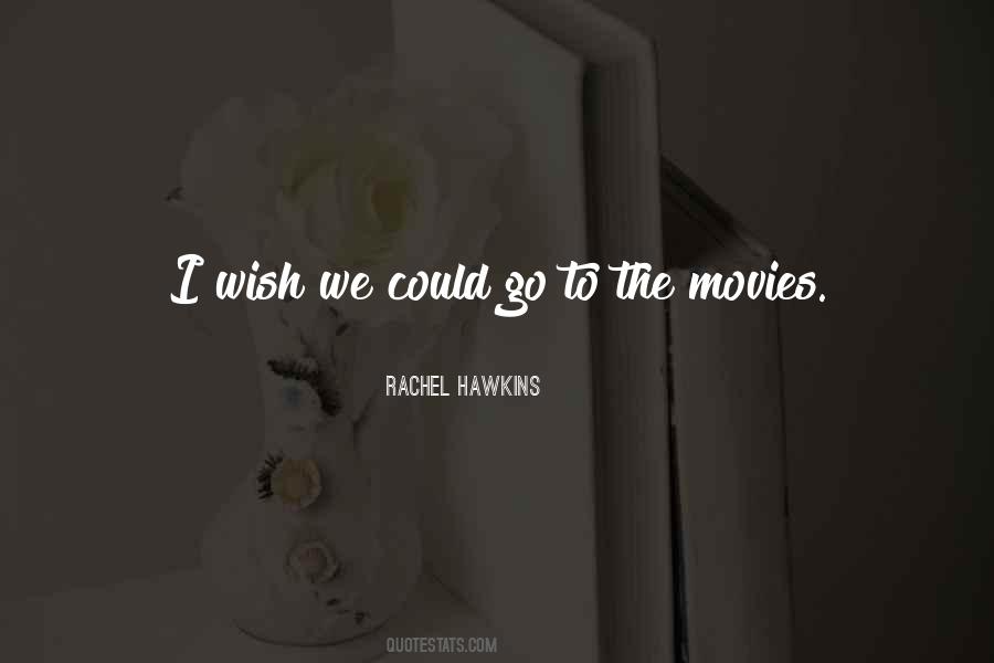 Rachel Hawkins Quotes #440906