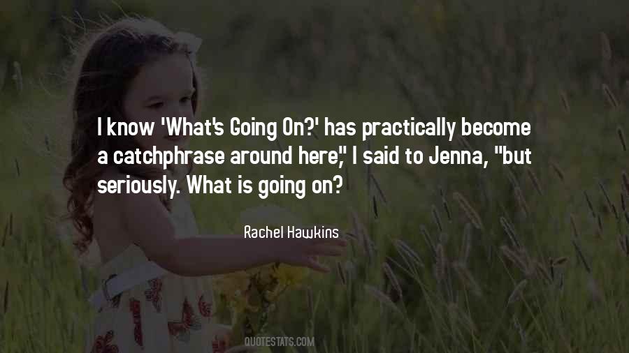 Rachel Hawkins Quotes #748404