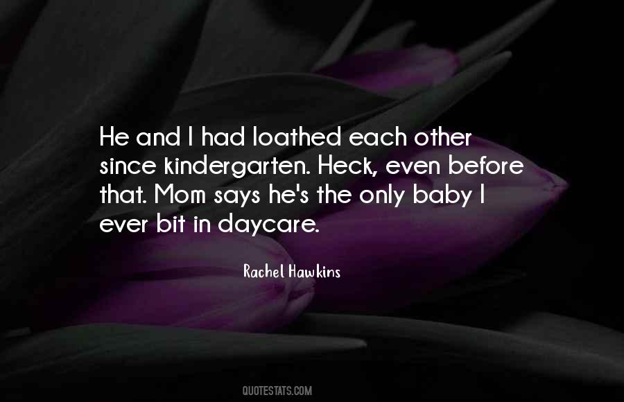 Rachel Hawkins Quotes #998198