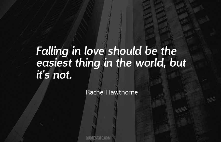 Rachel Hawthorne Quotes #600415