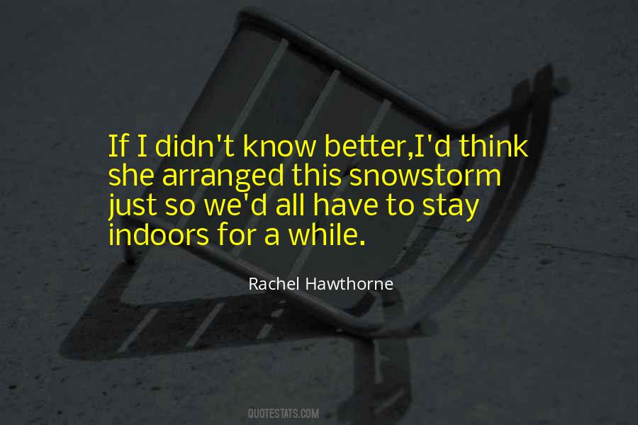 Rachel Hawthorne Quotes #851396