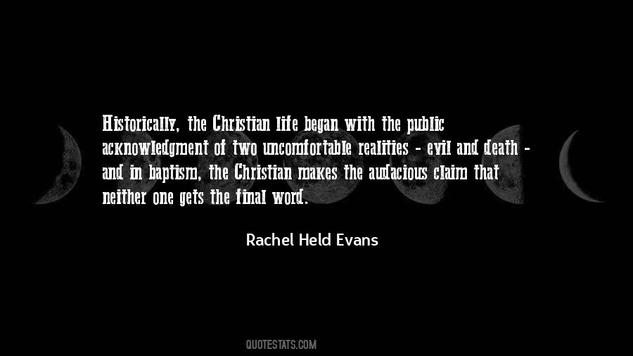 Rachel Held Evans Quotes #1737202