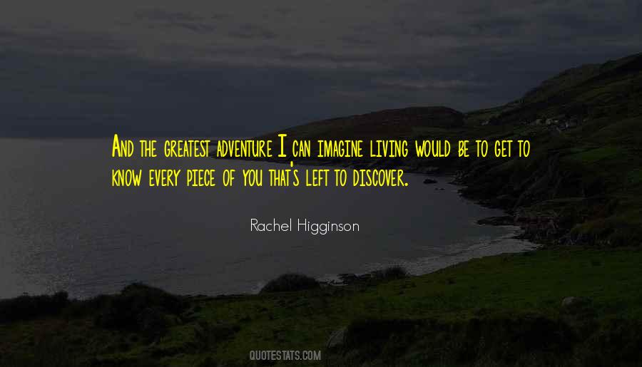 Rachel Higginson Quotes #1477341