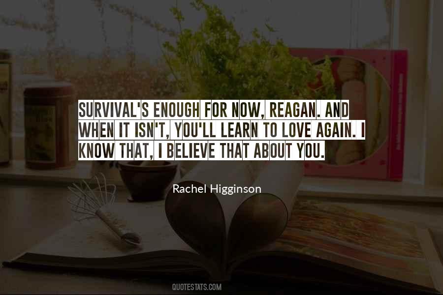 Rachel Higginson Quotes #155336