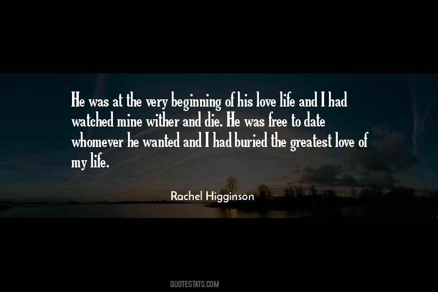 Rachel Higginson Quotes #503172