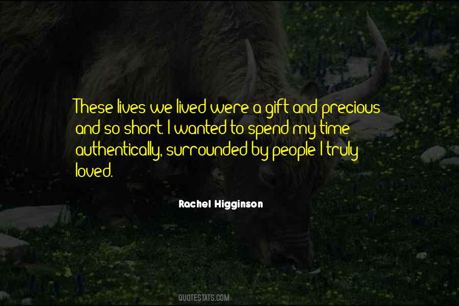 Rachel Higginson Quotes #629485