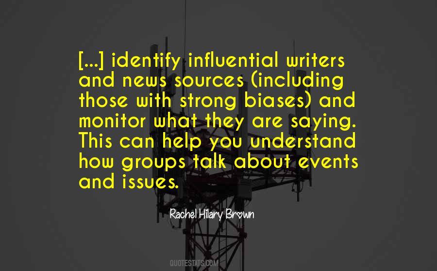 Rachel Hilary Brown Quotes #914952