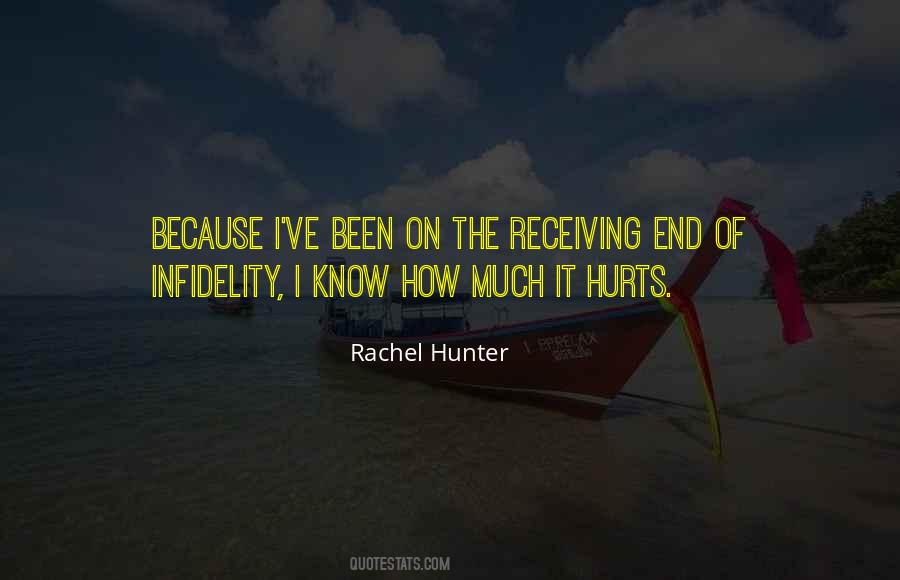 Rachel Hunter Quotes #1086940
