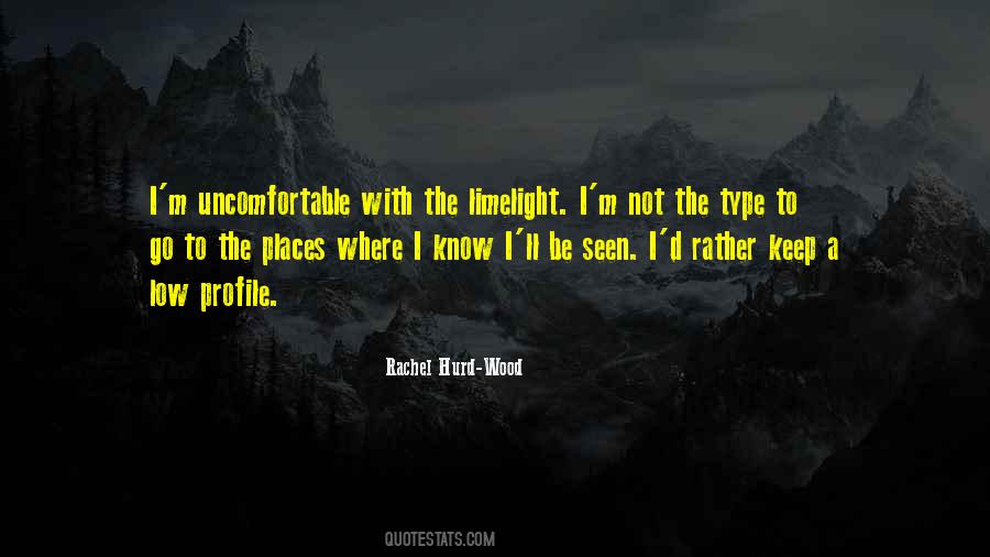 Rachel Hurd-Wood Quotes #526499