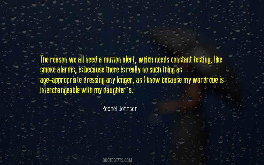 Rachel Johnson Quotes #1107842