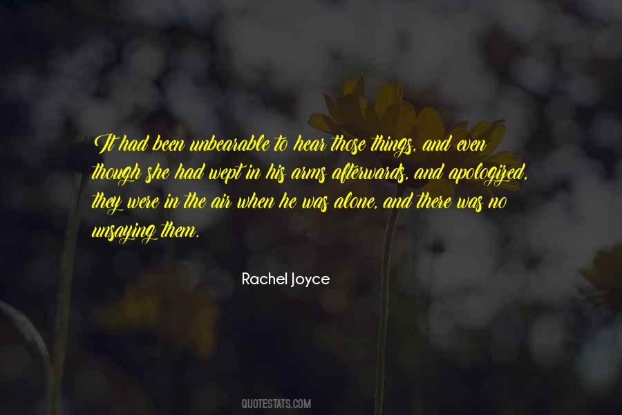 Rachel Joyce Quotes #1536055