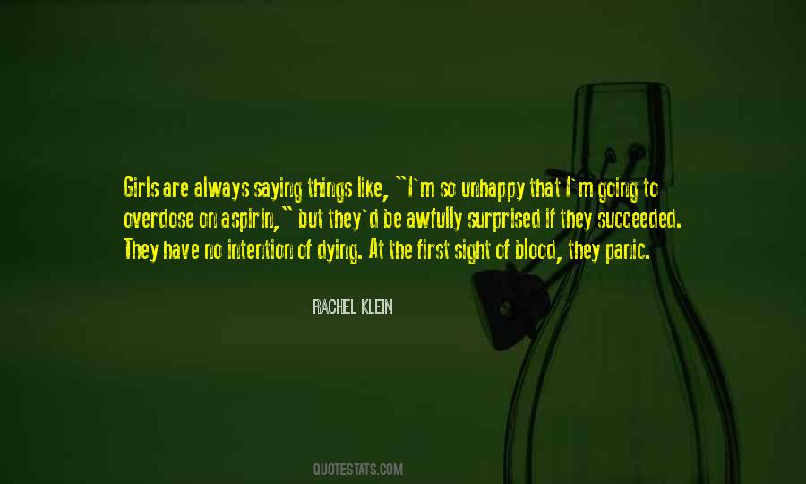 Rachel Klein Quotes #1584921