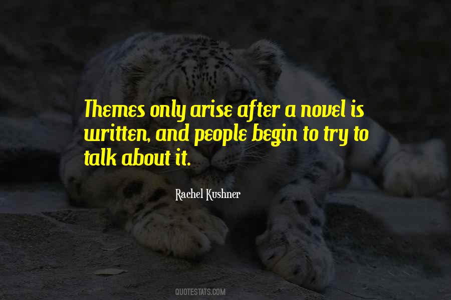 Rachel Kushner Quotes #214103