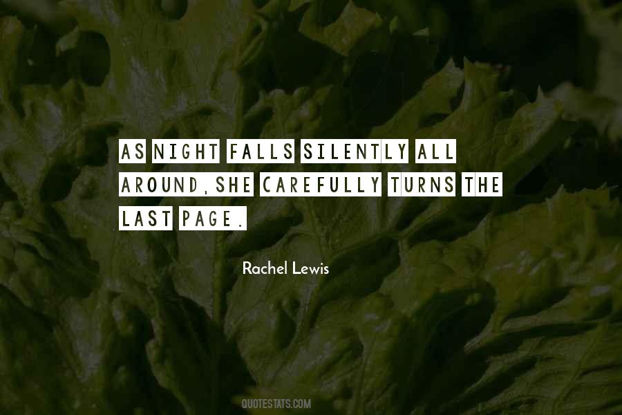 Rachel Lewis Quotes #1359481