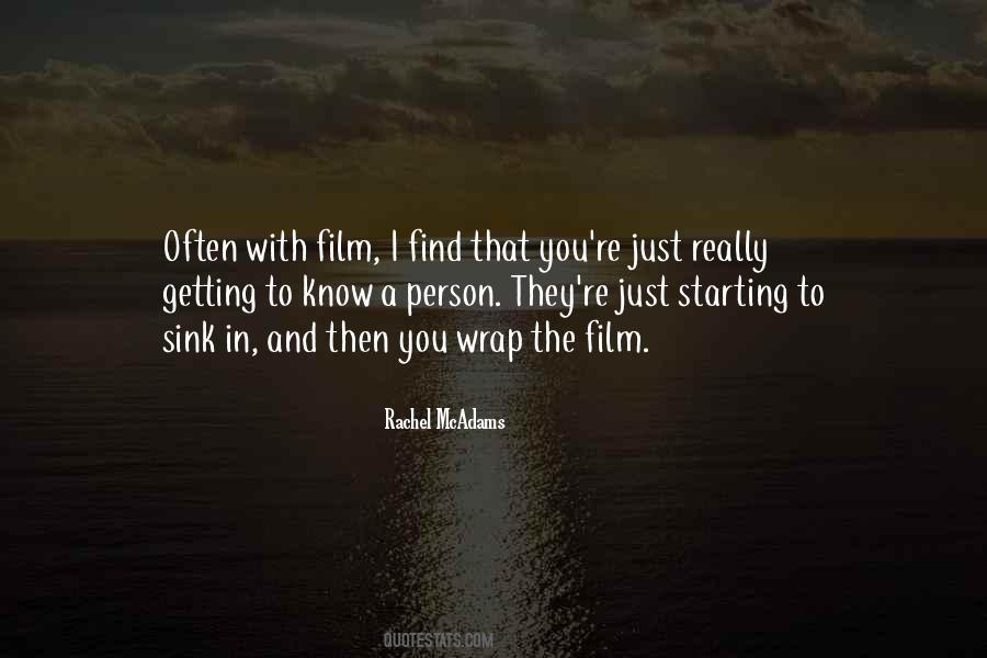 Rachel McAdams Quotes #1360667