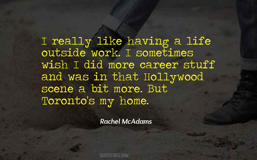 Rachel McAdams Quotes #496092