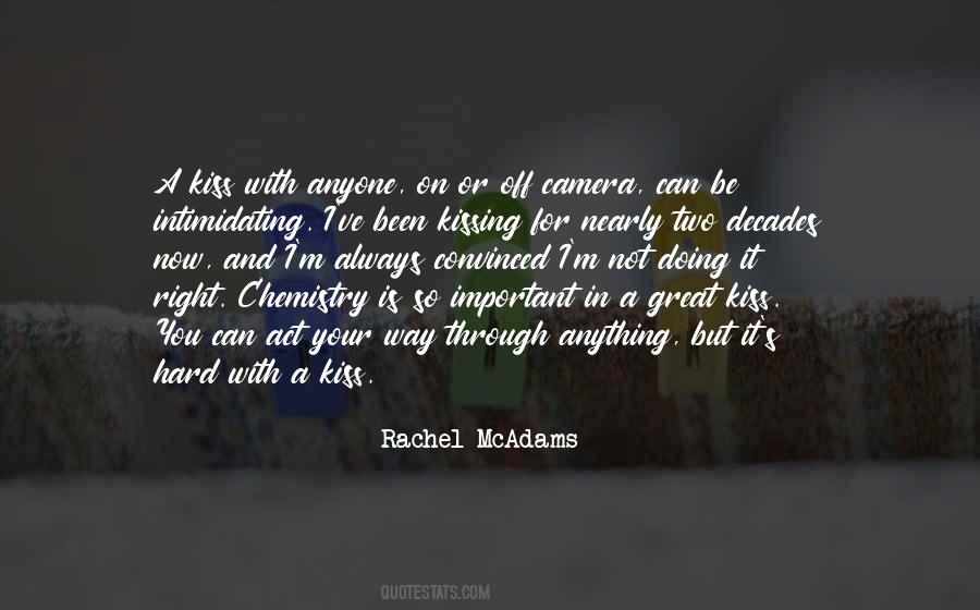 Rachel McAdams Quotes #972245