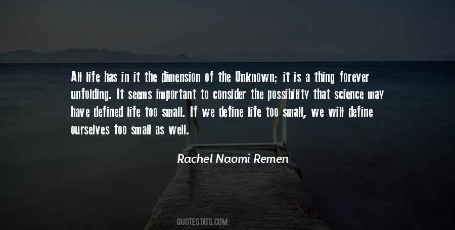 Rachel Naomi Remen Quotes #1524280