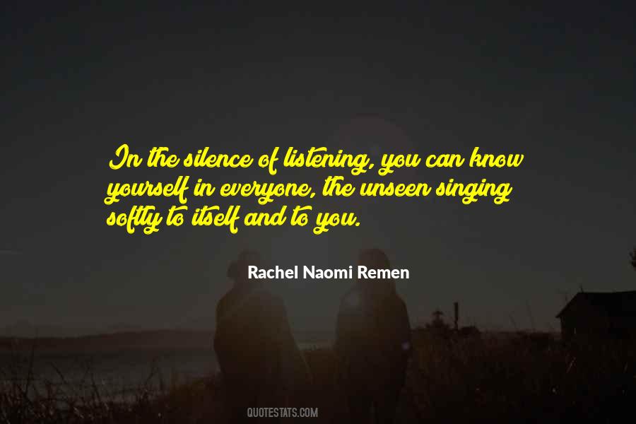 Rachel Naomi Remen Quotes #1738675
