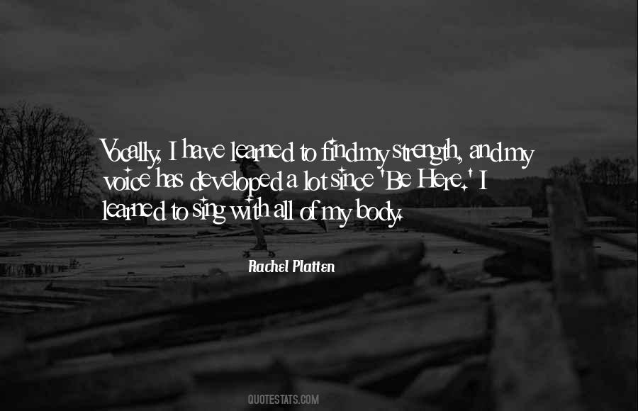 Rachel Platten Quotes #600971