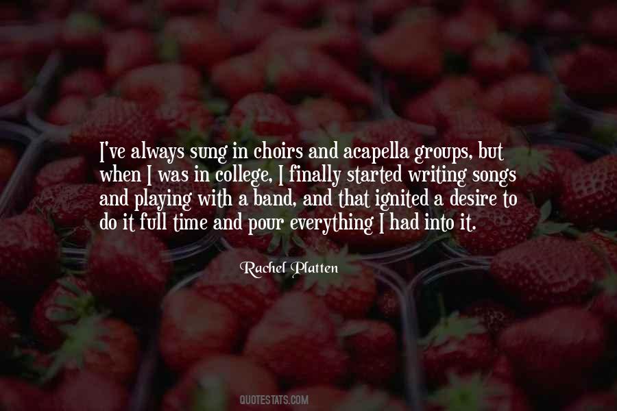 Rachel Platten Quotes #637275