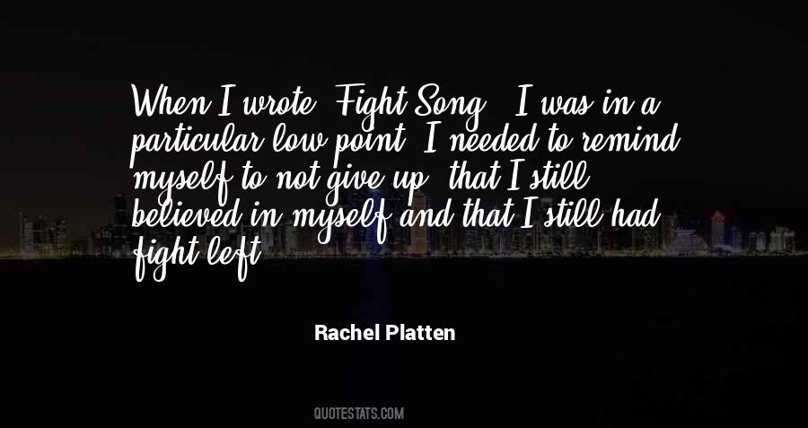 Rachel Platten Quotes #669137