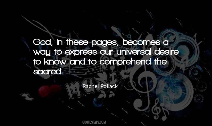 Rachel Pollack Quotes #301704