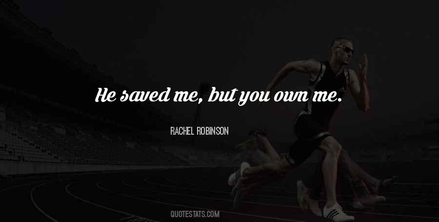 Rachel Robinson Quotes #982425