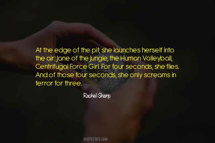 Rachel Sharp Quotes #382415