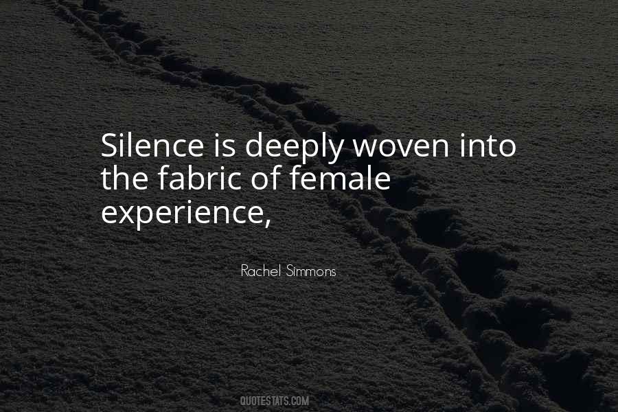 Rachel Simmons Quotes #1186446