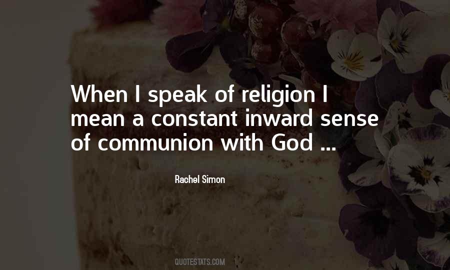Rachel Simon Quotes #76361