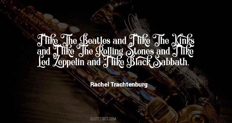Rachel Trachtenburg Quotes #288054