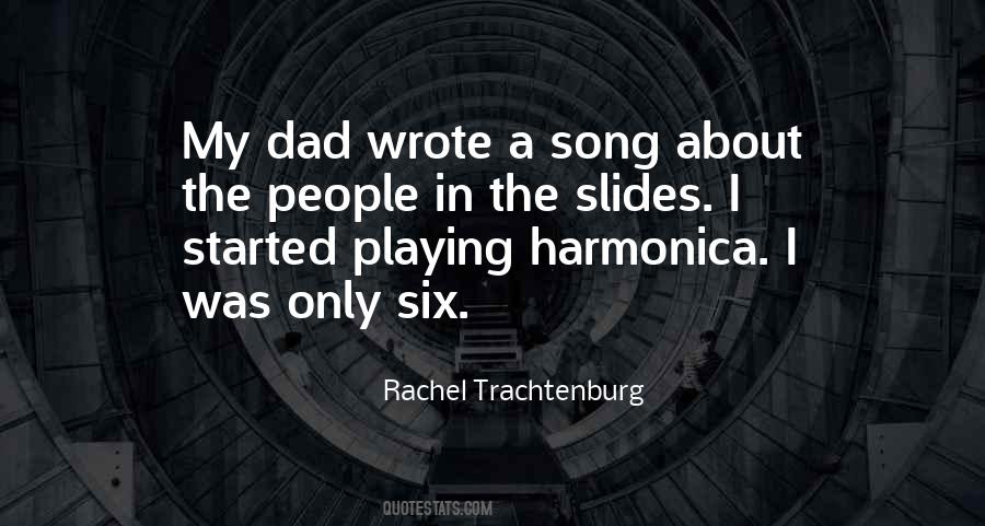 Rachel Trachtenburg Quotes #740640