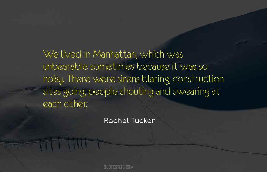 Rachel Tucker Quotes #1788285