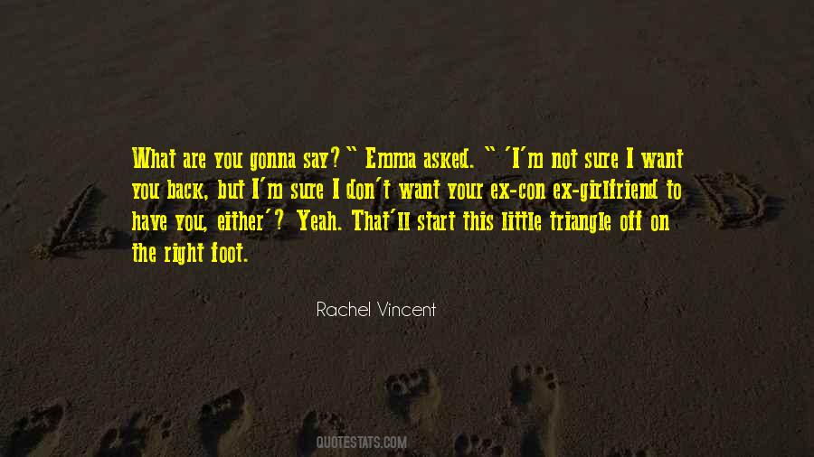 Rachel Vincent Quotes #195941