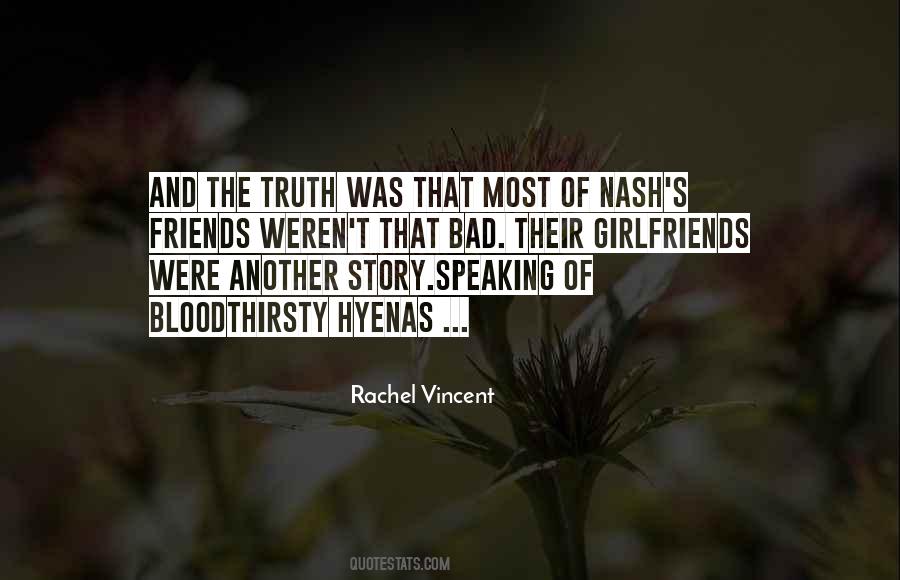 Rachel Vincent Quotes #456554