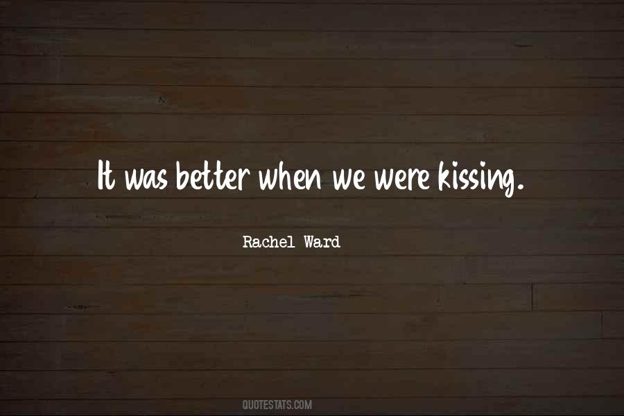 Rachel Ward Quotes #1086750