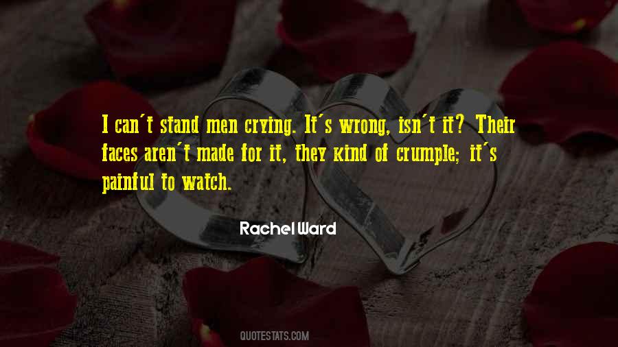 Rachel Ward Quotes #129719