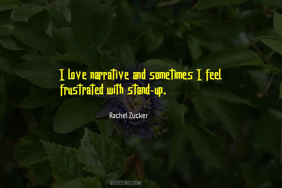 Rachel Zucker Quotes #1856862