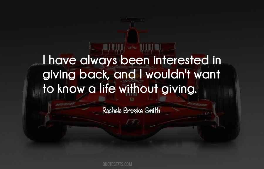 Rachele Brooke Smith Quotes #303717