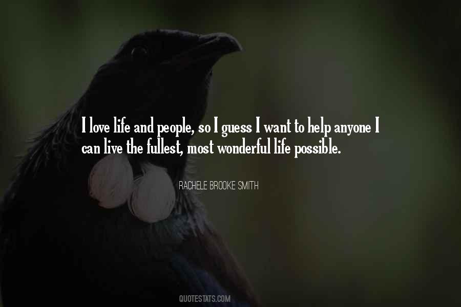 Rachele Brooke Smith Quotes #74605