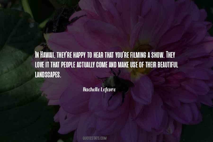 Rachelle Lefevre Quotes #692217