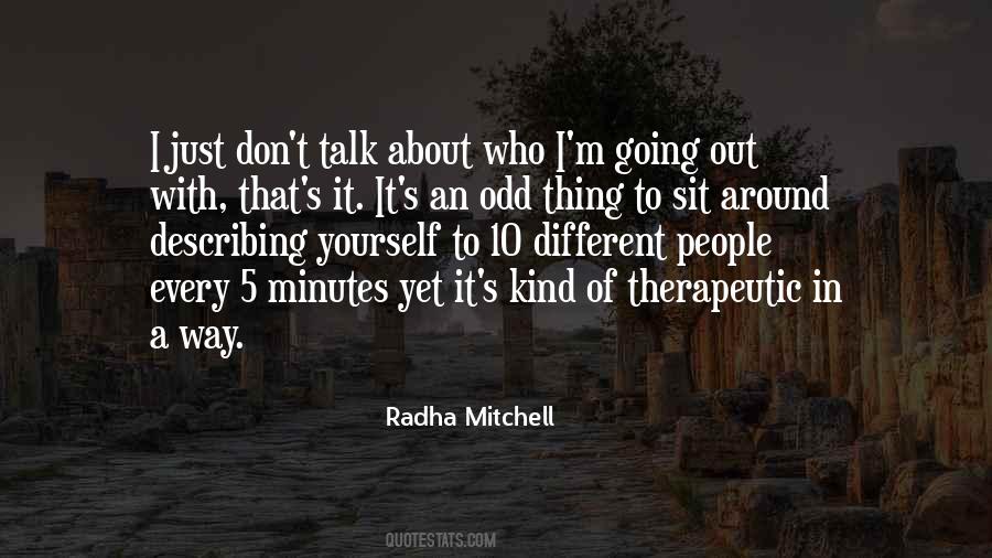 Radha Mitchell Quotes #969507