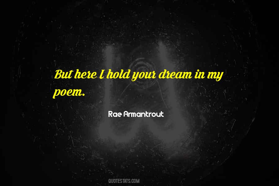Rae Armantrout Quotes #776933